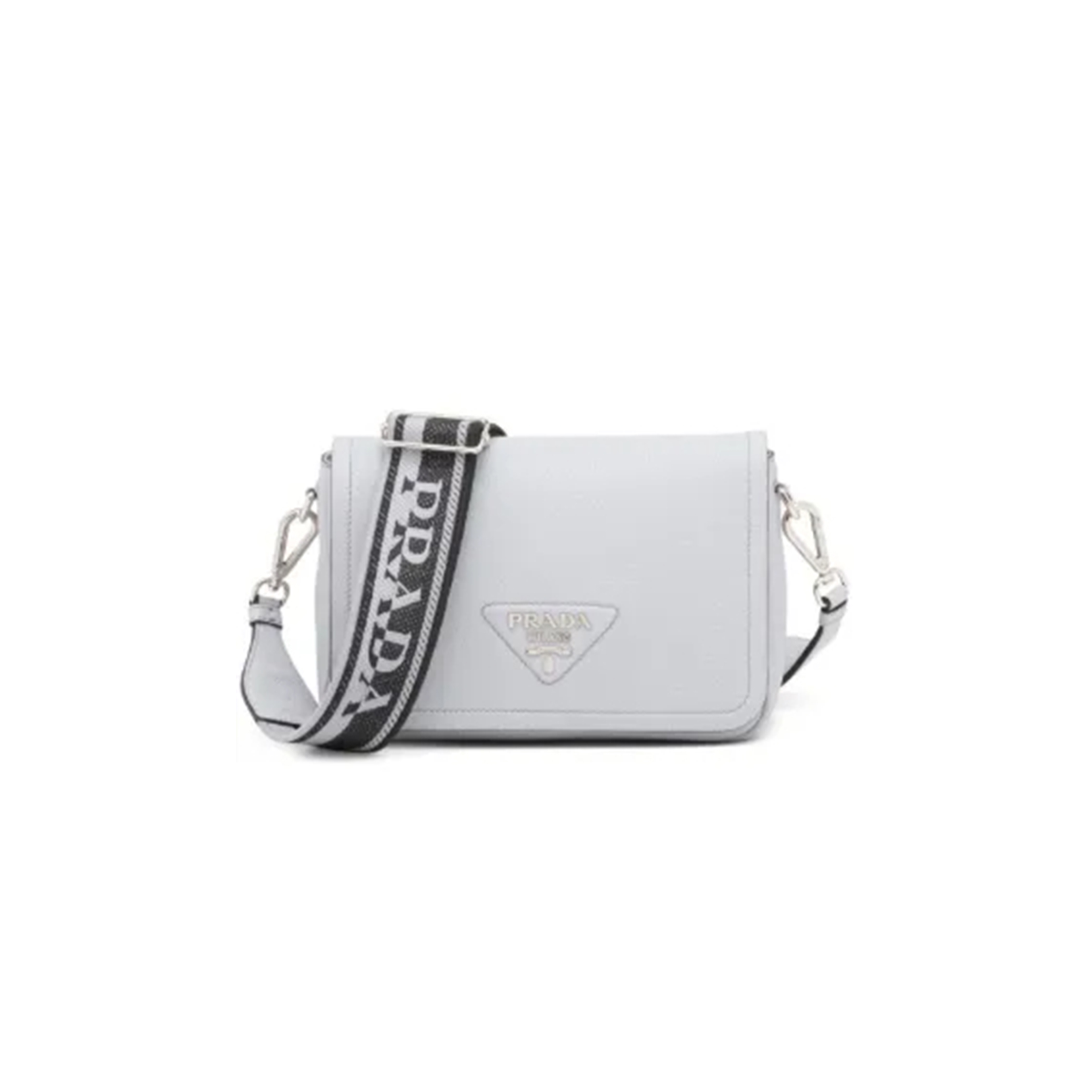 PRADA LEATHER SHOULDER BAG 1BD314  (23*15.5*9cm)